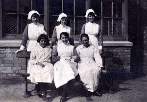 Nurses and patients 1938